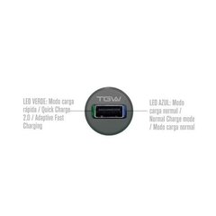 Cargador Usb 12v Auto Qualcomm Quick Charge 2.0 Tgw Ipho86 - dotPix Store