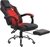 Silla Gamer Racoor D-342 Roja Y Negra Pc Con Apoya Pies