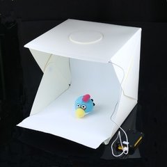 Mini Estudio Fotográfico Lightbox 30x30x30 Cubo Portatil Led