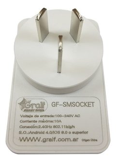 Enchufe Inteligente Wifi Gralf Gf-smsocket Domotica Smart - dotPix Store