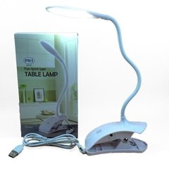 Lampara Velador Luz Led Flexible Con Clip Usb Portátil Mh006 - tienda online