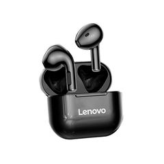 Auriculares Inalámbricos Bluetooth Lenovo Lp40 Tws Earbuds negro