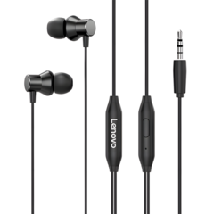 Auriculares in-ear Lenovo HF130 manos libres metálicos reforzados - comprar online