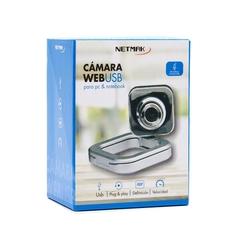 Webcam con micrófono integrado camara web 480p pc notebook - comprar online