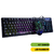 Kit Teclado y Mouse Gamer Marvo KM409 Luz LED