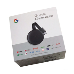 Google Chromecast 3 Conversor Smart Tv Cromecast Chrome Cast