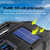 Linterna led COB Recargable USB Panel Solar Powerbank - tienda online