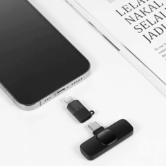 Micrófono corbatero inalámbrico recargable para celular SN-WM01 - comprar online