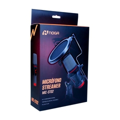 Micrófono Streamer Omnidireccional con trípode y filtro Noga MIC-ST02 - dotPix Store