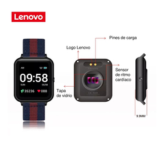 Smartwatch Lenovo S2 reloj inteligente deportivo resistente al agua