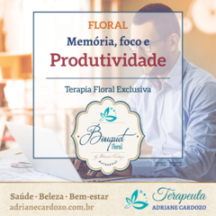 Terapia Floral Memória, Foco e Produtividade