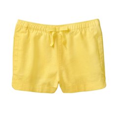 Short amarelo - 4 anos