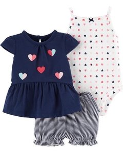 Conjunto 3 peças - 12 meses - Carter´s