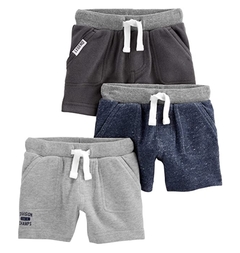 Conjunto 3 x Shorts - 5 anos - Carter´s