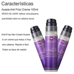 Creme de cabelo anti frizz Aussie - comprar online