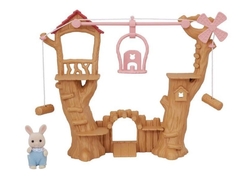 Sylvanian Families Conjunto Parquinho Arvores Bebê na internet