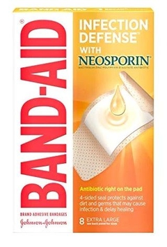 Bandaid Neosporin 8 unidades Extra Large