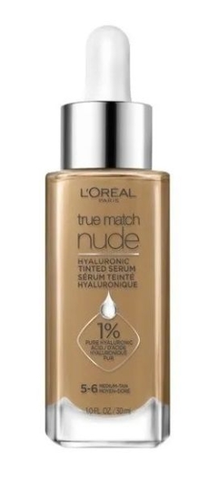 Base Sérum Loreal True Match Nude Hyaluronic Tinted Sérum 5-6 Medium Tan - comprar online