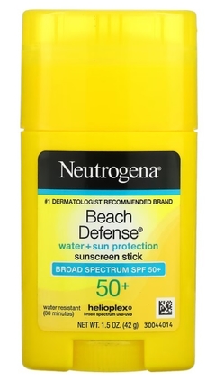 Protetor solar em bastão FPS 50+ Neutrogena Beach Defense