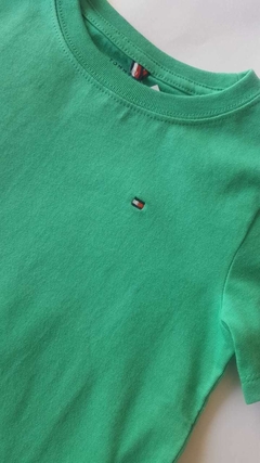 Camiseta manga curta tamanho 8/10 - Tommy Hilfiger