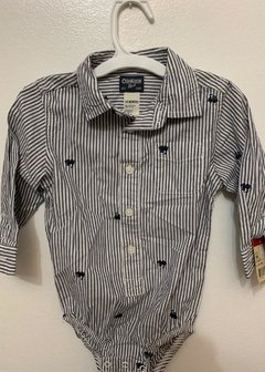 Camisa Body - 18/24 meses - Osh Kosh b'Gosh