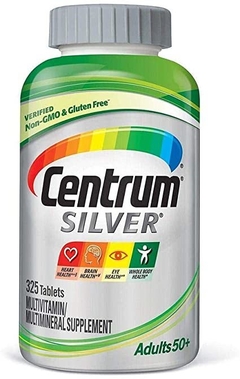 Centrum Adults Silver 50+ - 325 comprimidos