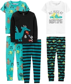 Cj 6 peças pijama - Carter´s - comprar online