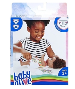 18 x fraldas descartáveis para boneca Baby Alive