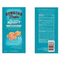 Protetor Solar Hawaiian Tropic Sport Fps 15 Importado Eua - Havaiian Tropic - comprar online