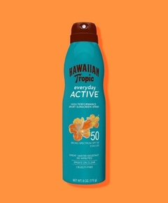 Protetor Solar Hawaiian Tropic ACTIVE Sport SPRAY Fps 50 Importado Eua - Havaiian Tropic