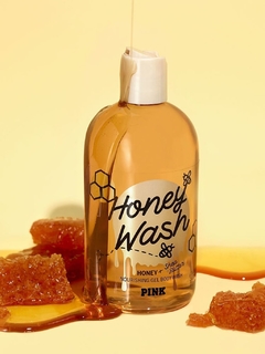 Sabonete Líquido Hidratante Honey Wash + Sheer Butter Pink Victoria Secret 355 ml