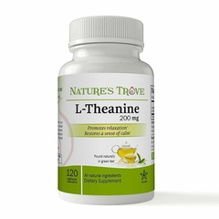 L-Theanine - 200mg - Nature´s Trove - 120 cápsulas