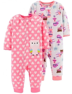 Cj 2 macacões pijama fleece 5T - Carter´s - comprar online