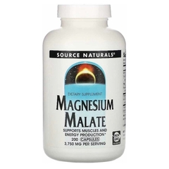 Magnésio Malato / Magnesium Malate - 3750mg - 90 comprimidos - Source Naturals - comprar online