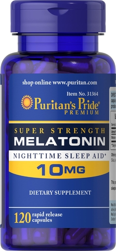 Melatonina 10mg Puritan´s Pride 120 comprimidos