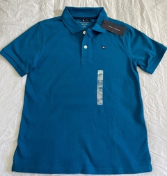 Camiseta polo manga curta - Tommy Hilfiger - Tererê Importados