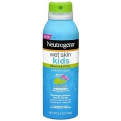 Protetor solar em spray - Neutrogena Wet skin kids