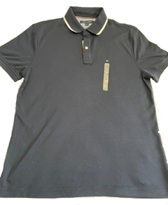 Camiseta Polo manga curta - Azul Marinho - Tommy Hilfiger - comprar online