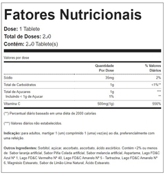 Vitamina C 500 mg - 200 comprimidos mastigáveis - Spring Valley na internet