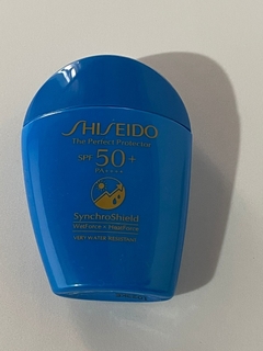 Protetor solar 50+ SynchroShield - Shiseido - 50 ml - Tererê Importados