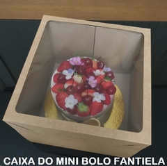 Frutas Vermelhas (Naked Cake) - Fantiela Bolos e Doces
