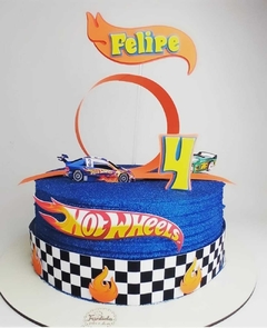 Bolos Decorados Hot Wheels