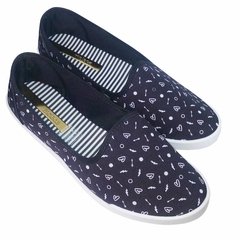 Sapatilha Iate Moleca Pop Preta - D&D Shoes