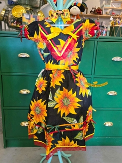 Vestido de Festa Junina Chita Girassois - comprar online