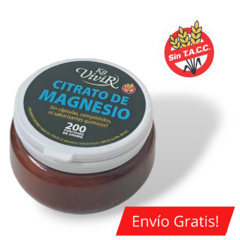 Citrato de Magnesio en Polvo 200 dosis (Rinde 6 meses) KIT VIVIR