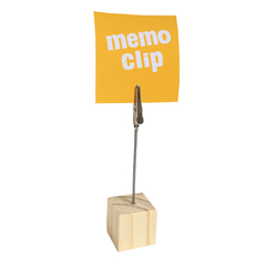 Cubo Madera Cruda PACK x 30 - memoclip - souvenirs - indicadores