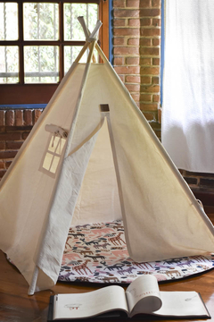 Carpita tipi con alfombrita acolchonada - comprar online