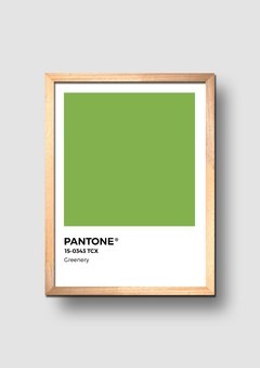 Cuadro Pantone Greenery Color del año 2017 - comprar online