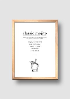 Cuadro Trago Classic Mojito - comprar online