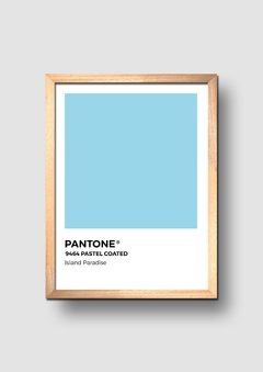 Cuadro Pantone Island Paradise - comprar online